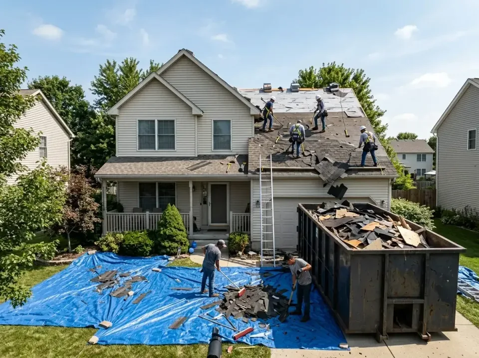 roof-replacement-debris-remova-004 — frequently asked questions, Cheapest Dumpster Rentals in Poland, OH